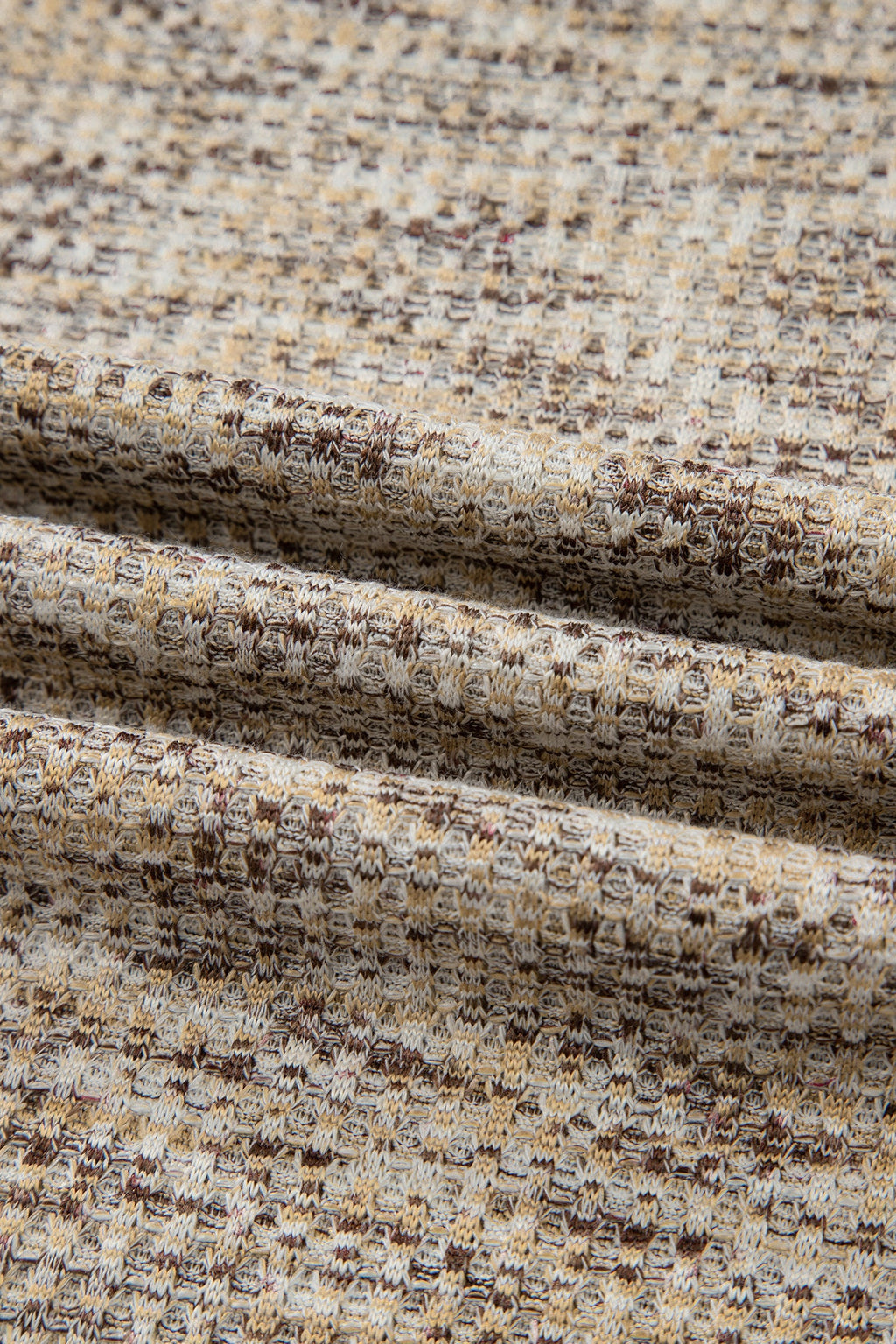 Heather Textured Ruffle Sleeve Top & Drawstring Shorts Set